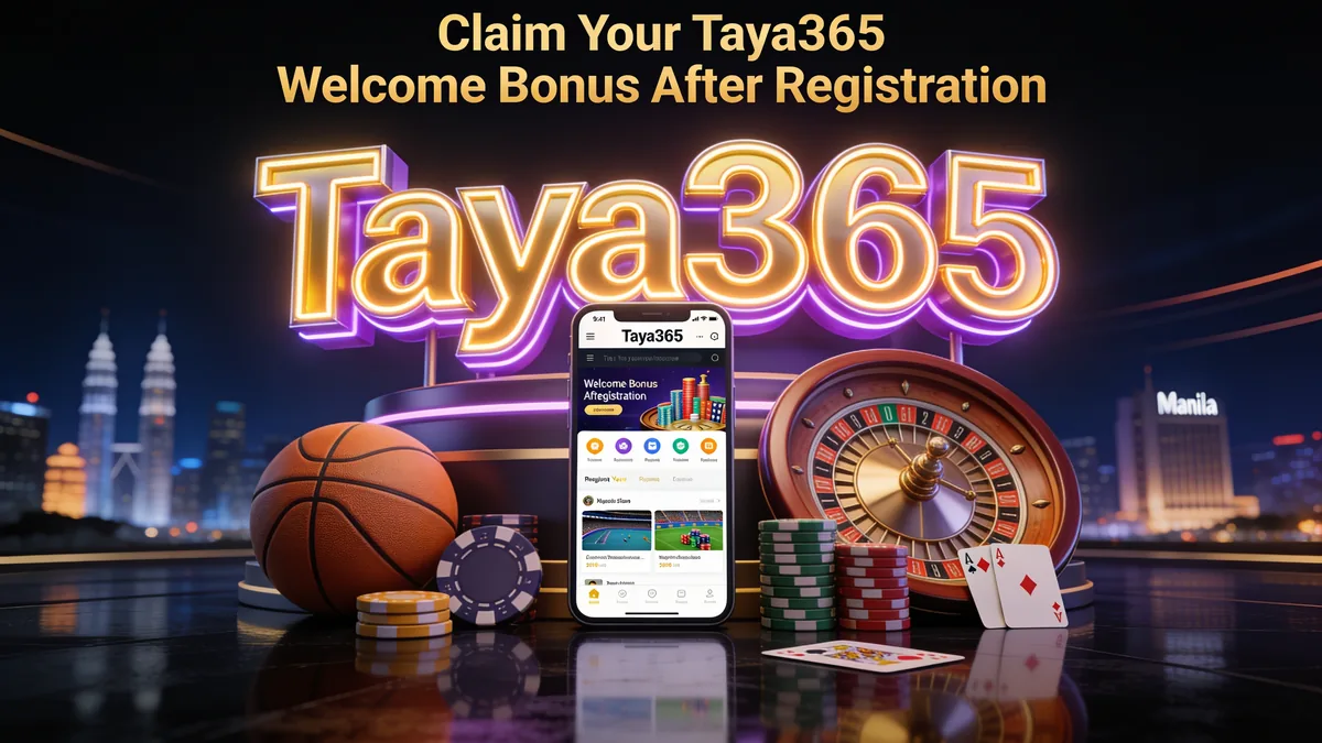 Claim Your Taya365 Welcome Bonus After Registration: taya365 guide for players in the Philippines